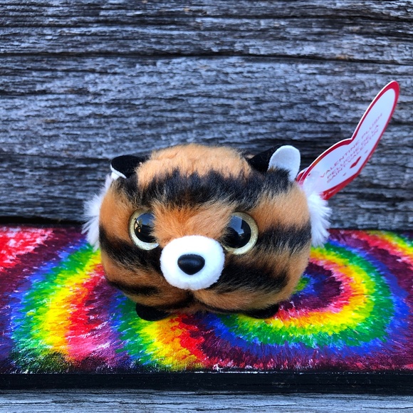 YooHoo & Friends mini round plushie Aurora World Valentines plush stuffed animal - Picture 1 of 9